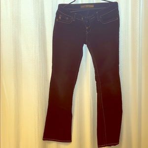 Big star dark wash Casey slim boot